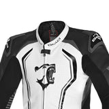 Bela North Star 1PC Motorcycle Racing Suit Black White