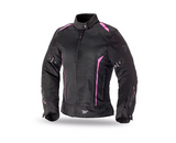 SEVENTY SD-JT36 Women Motorcycle Textile Jacket Black Pink