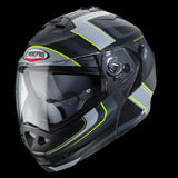 CABERG-Helmet DUKE 2 TOUR MATT BLACK/YELLOW /ANTHRA/SILV - SECURTEX MOTOR SL (t/a MaximoMoto)