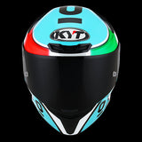KYT-HELMET TT-COURSE REPLICA LEOPARD TRICOLORE - SECURTEX MOTOR SL (t/a MaximoMoto)