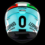 KYT-HELMET TT-COURSE REPLICA LEOPARD TRICOLORE - SECURTEX MOTOR SL (t/a MaximoMoto)