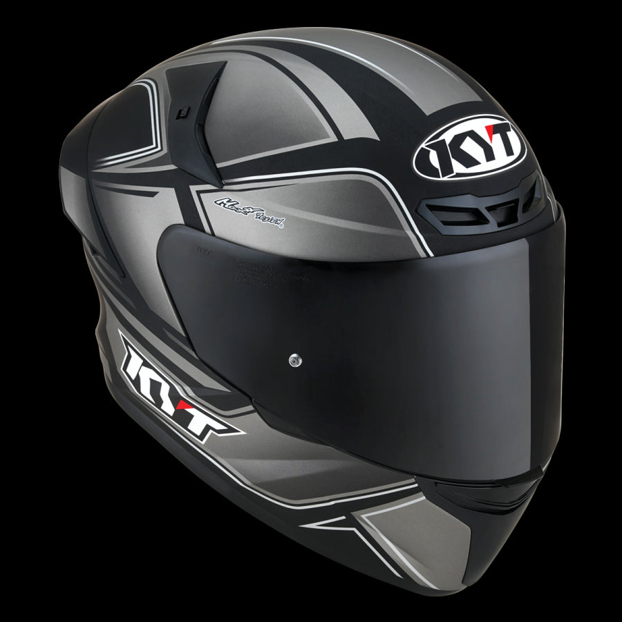KYT-HELMET TT-COURSE TOURIST MATT COOL GRAY - SECURTEX MOTOR SL (t/a MaximoMoto)