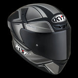 KYT-HELMET TT-COURSE TOURIST MATT COOL GRAY - SECURTEX MOTOR SL (t/a MaximoMoto)