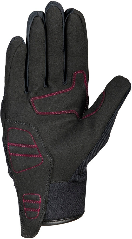 IXON-GLOVES RS DELTA LADY BLACK/FUSHIA - SECURTEX MOTOR SL (t/a MaximoMoto)