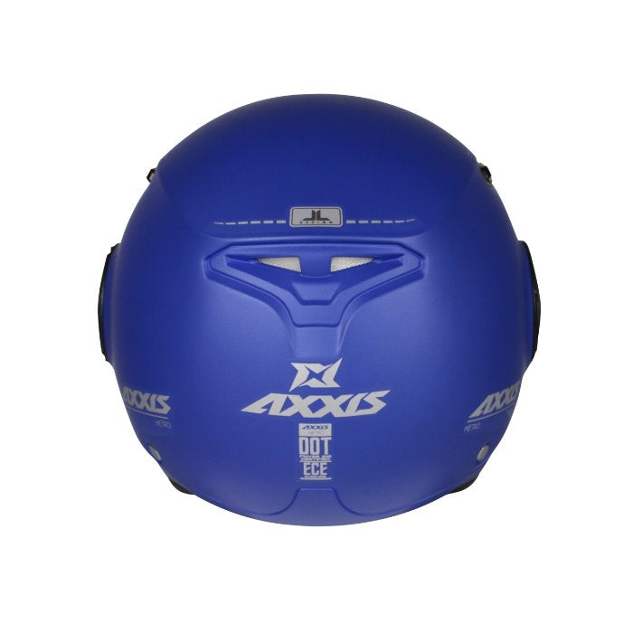 AXXIS-OF513 METRO SOLID A7 MATTE BLUE HELMET - SECURTEX MOTOR SL (t/a MaximoMoto)