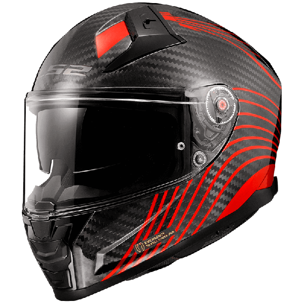 Ls2 Ff811 Vector Full Face Helmets Flux Gl. Red-06