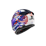 SHARK CASCOS D-SKWAL 3 FIRSTLAP MAT NEGRO AZUL ROJO