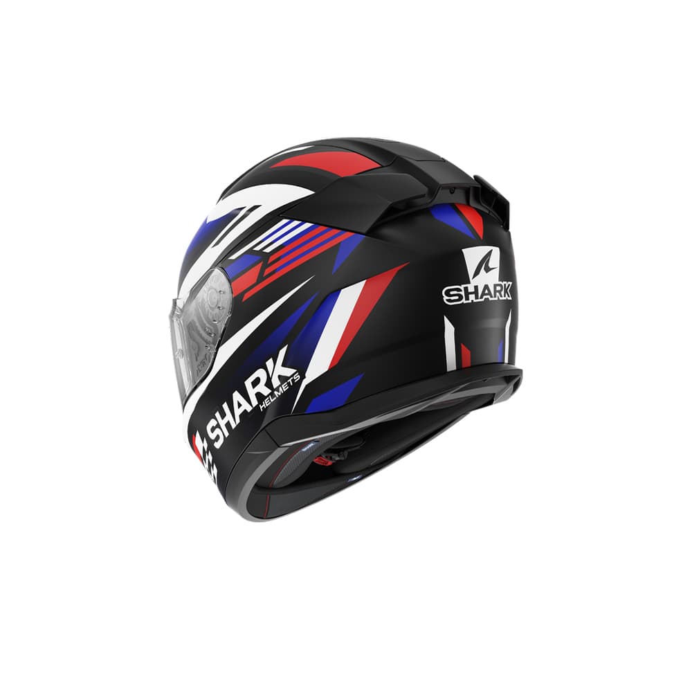 SHARK CASCOS D-SKWAL 3 FIRSTLAP MAT NEGRO AZUL ROJO