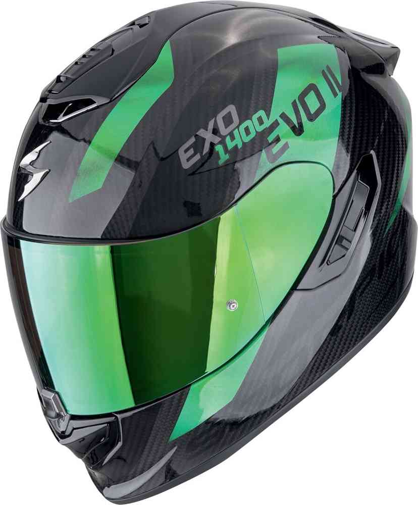 SCORPION EXO-1400 EVO CARBON AIR PLATTED Full face helmet