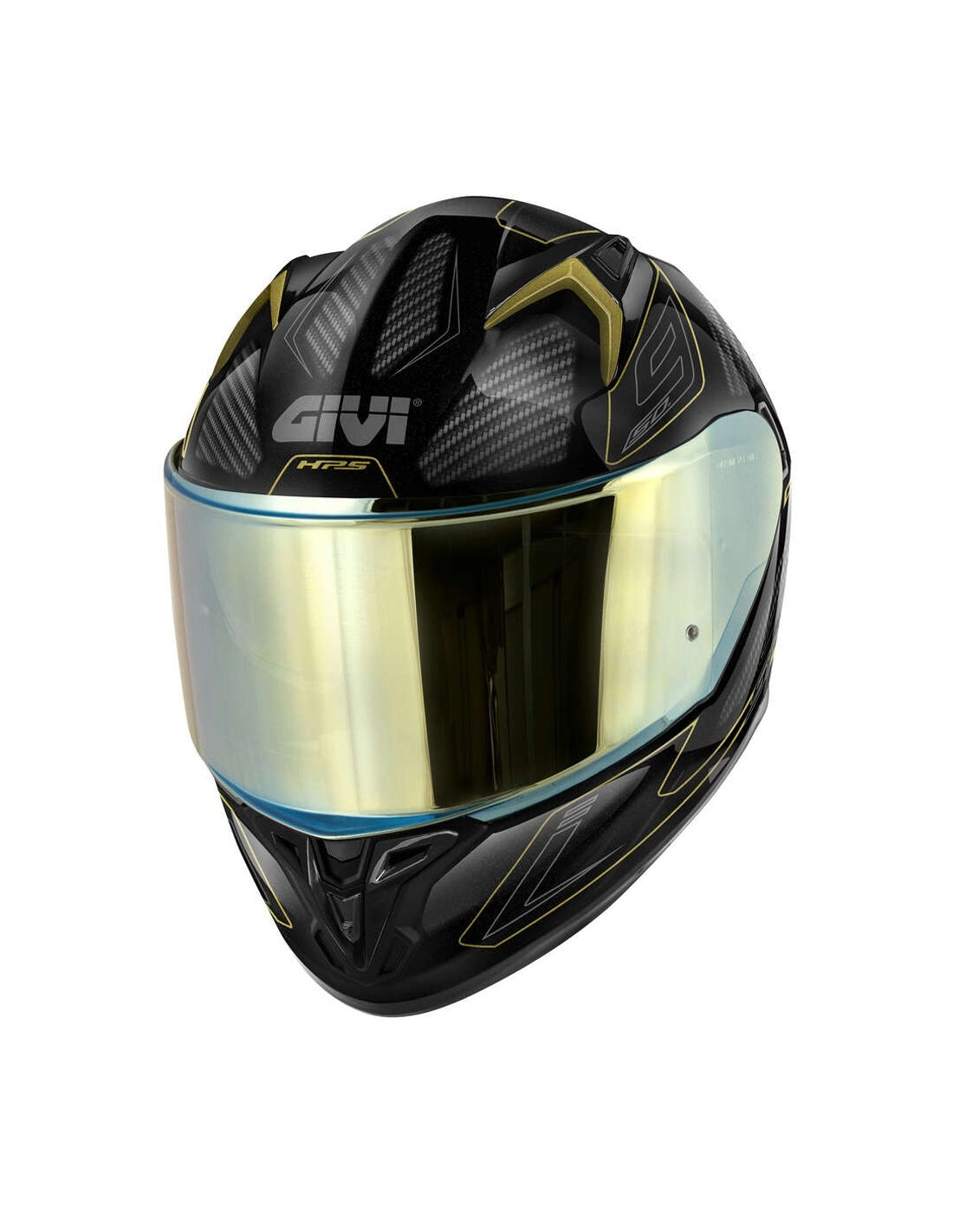 GIVI 50.9 SPORT ENIGMA FULL FACE HELMET BLACK TITANIUM GOLD