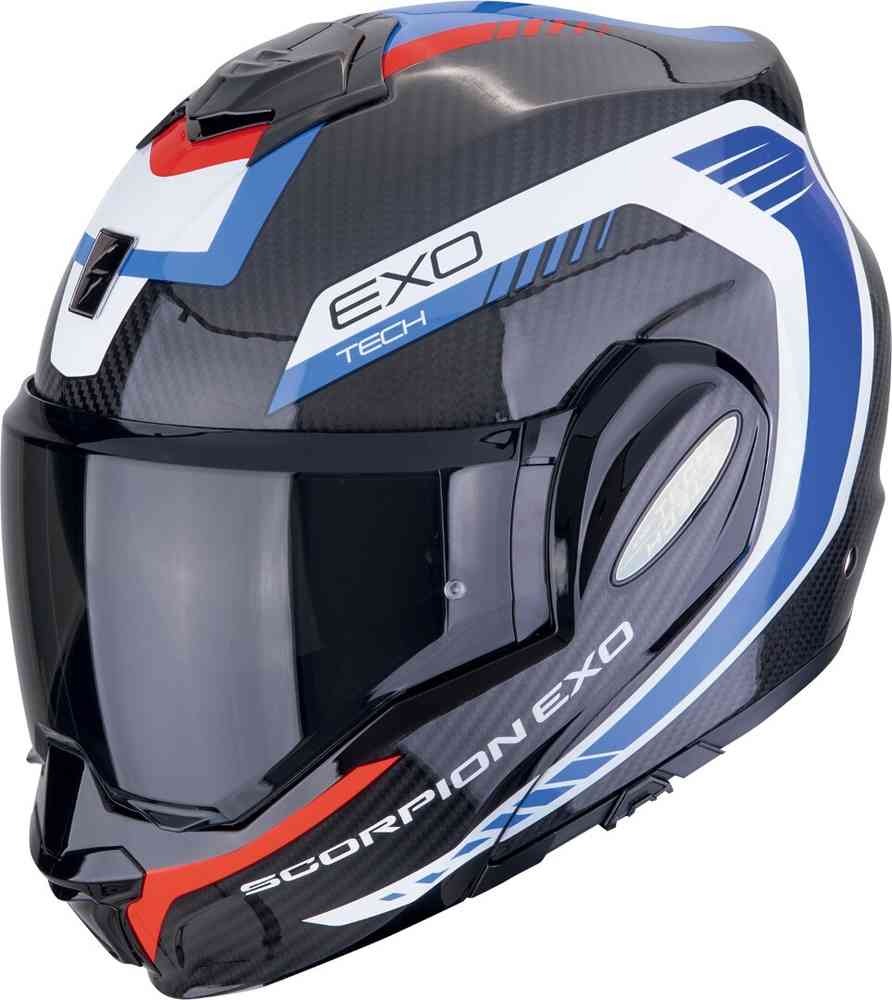 Scorpion EXO Tech Evo Carbon Cozy Modular motorbike helmet