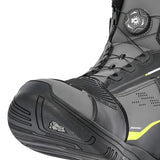 BELA EXTREME FORCE URBAN MOTORCYCLE BOOTS BLACK GREY YELLOW