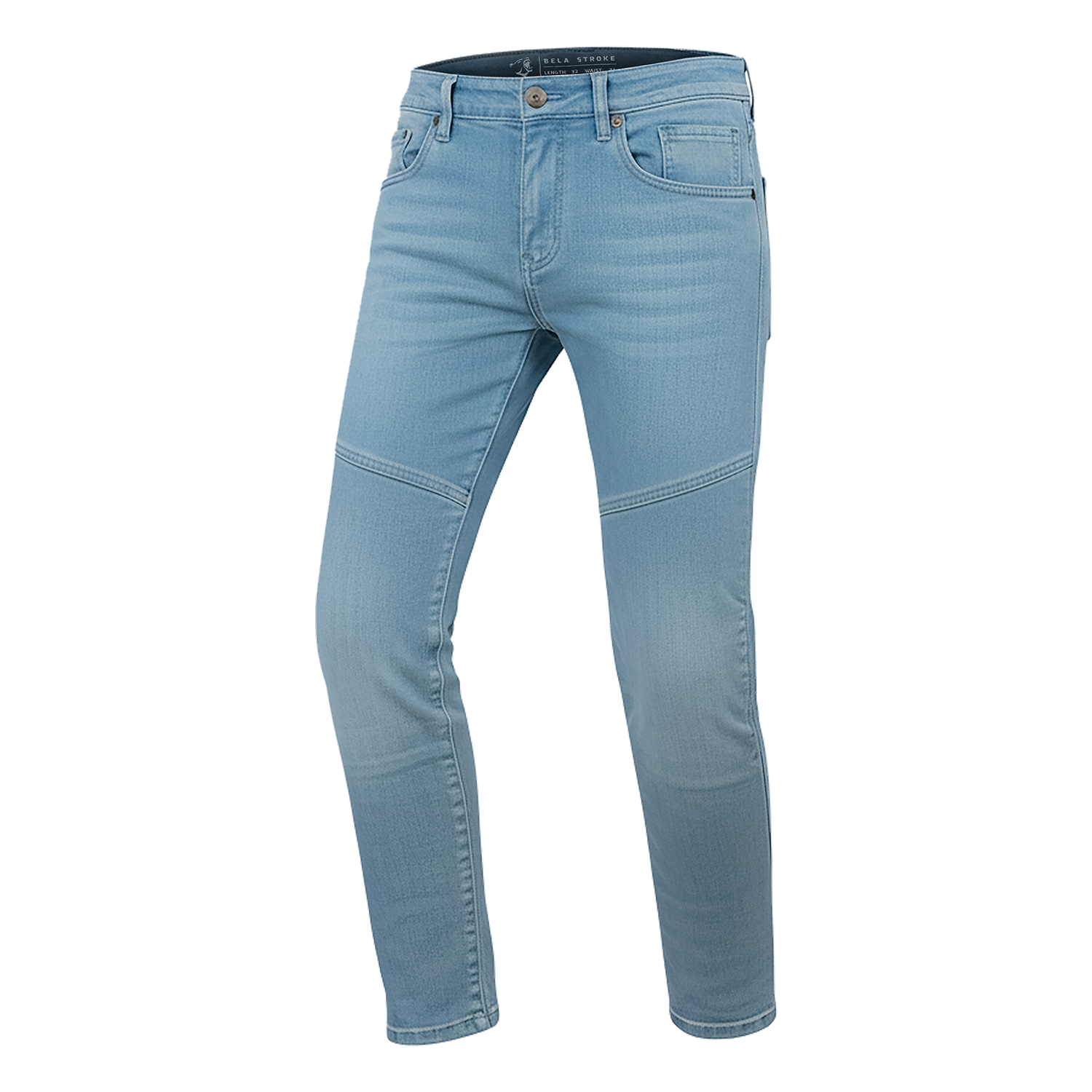 BELA STROKE PANTALON DE HOMBRE VAQUERO JEANS 32L LIGERA AZUL
