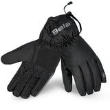 BELA PODIUM MOTORCYCLE RAIN GLOVES BLACK