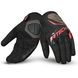 R-TECH Ride Pro Man Summer Motorcycle Gloves Red
