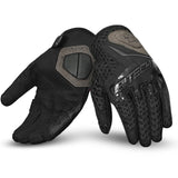 R-TECH Ride Pro Man Motorcycle Summer Gloves Black