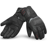SHUA Thermal Thaw Motorcycle Gloves Black Red