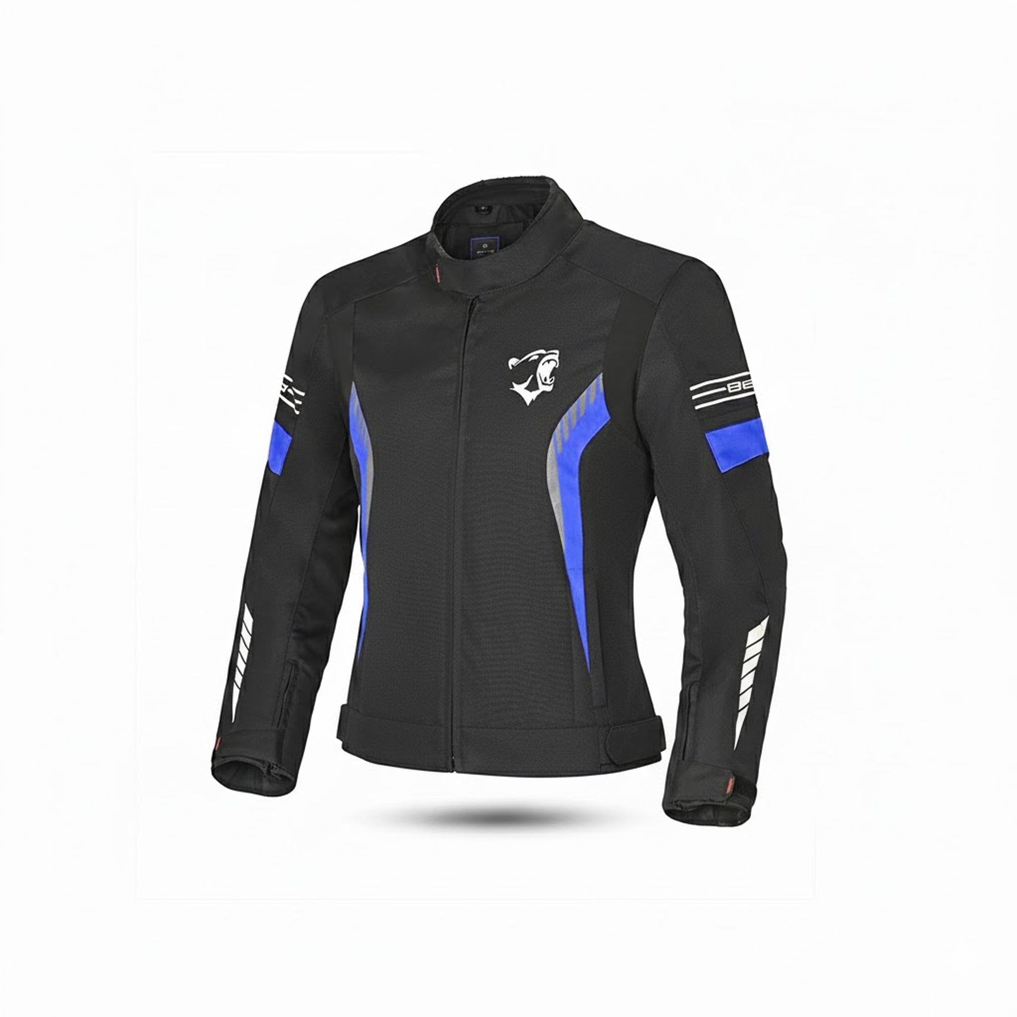 BELA BRADLEY LADY MOTORCYCLE TEXTILE JACKET BLACK BLUE