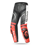 BELA X-Race Motorcycle Leather Pant Black/White/Red