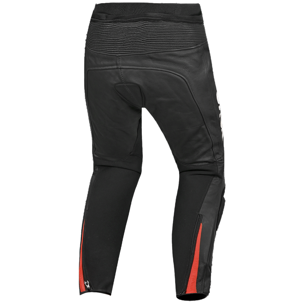 SHUA INFINITY PANTALON DE MOTO NEGRO ROJO
