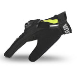 SHUA Shot Lady Motorcycle Textile Gloves Black Yellow