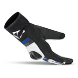 BELA Air Flow Motorcycle Leather Gloves Black White Blue