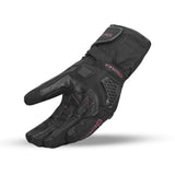 BELA Frost Shield Motorcycle Winter Gloves Black Burgundy Maximomotouk