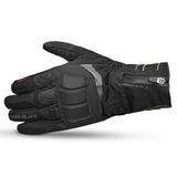 SHUA Thermal Thaw Motorcycle Gloves Black Yellow Fluro