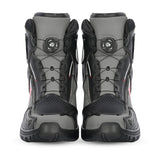 BELA EXTREME FORCE URBAN MOTORCYCLE LADY BOOTS BLACK GREY RED