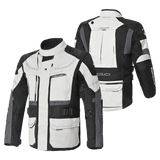 BELA TRANSFORMER 3IN1 MEN MOTORCYCLE TEXTILE JACKET ICE GREY BLACK