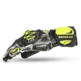 BELA Armour Pro Motorcycle Racing Glove Black/Yellow