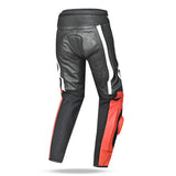 BELA X-Race Motorcycle Leather Pant Black/White/Red