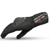 SHUA Thermal Thaw Motorcycle Gloves Black Red