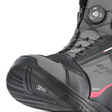 BELA EXTREME FORCE URBAN MOTORCYCLE BOOTS BLACK GREY RED