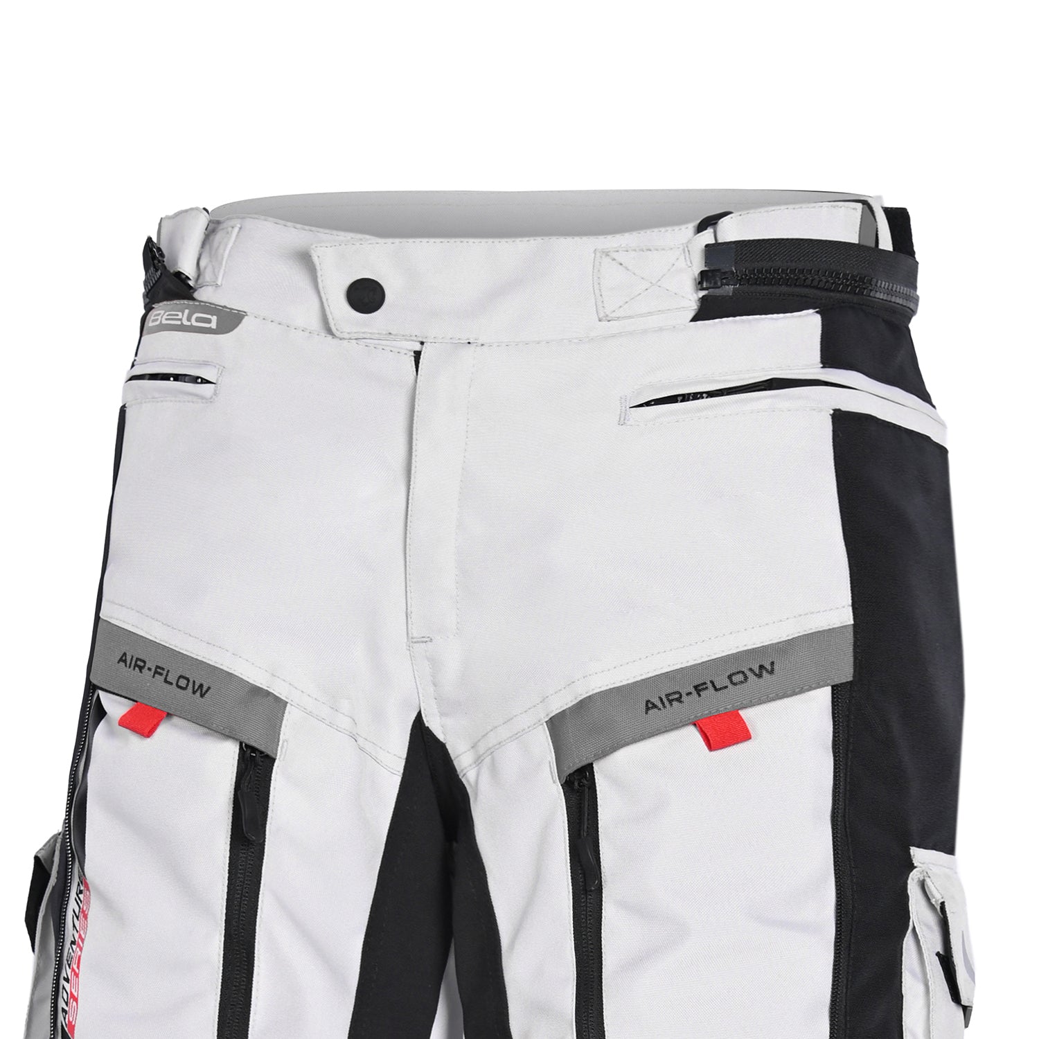 BELA TRANSFORMER MEN MOTORCYCLE TEXTILIE PANT ICE GREY BLACK