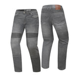 R-TECH VALENCIA PANTALON DE HOMBRE DENIM JEANS 30L NEGRO SPRAY