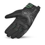 BELA Daring Racing Motorcycle Gloves Black Green Grey