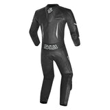 SHUA Infinity 1 PC Man Motorcycle Racing Suits Black White