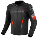 SHIMA SOLID 2.0 MEN'S MOTORCYCLE TEXTILE JACKET RED