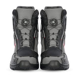 BELA EXTREME FORCE URBAN MOTORCYCLE BOOTS BLACK GREY RED