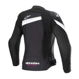 Alpinestars Stella T-Gp Plus R V4 Motorcycle Lady Jacket Black White