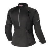 SHIMA JET LADY MOTORCYCLE MESH JACKET BLACK