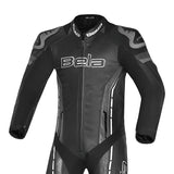 BELA Rocket Mix Kangaroo 1 PC Man Motorbike Suit Black Dark Grey