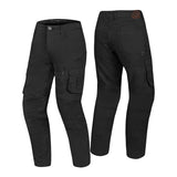 BELA PANTHER MEN MOTORCYCLE CARGO PANT BLACK