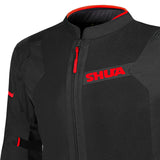 SHUA Gravity Mesh LITE Summer Motorcycle Jacket Black Red
