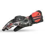 BELA Armour Pro Motorcycle Racing Glove Black/Red