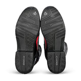 BELA EXTREME FORCE URBAN MOTORCYCLE BOOTS BLACK GREY RED