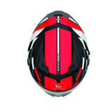 MT BRAKER FOSTER FULL FACE MOTORCYCLE HELMETS RED