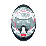 MT Targo S Brik Sports Motorcycle Full Face Helmet White