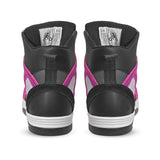 BELA Rover Lady Urban Motorcycle Boots Black White Fuchsia